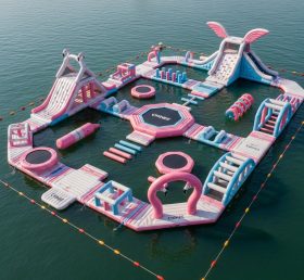 S471 Flamingo Theme Inflatable Water Park