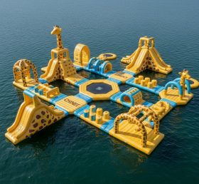 S483 Giraffe Theme Inflatable Water Park