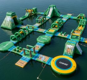 S486 Jungle Theme Inflatable Water Park