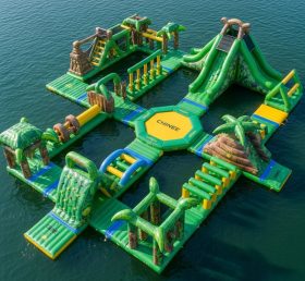S489 Jungle Theme Inflatable Water Park