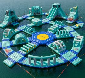 S495 Mermaid Theme Inflatable Water Park