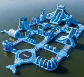 S496 Mermaid Theme Inflatable Water Park