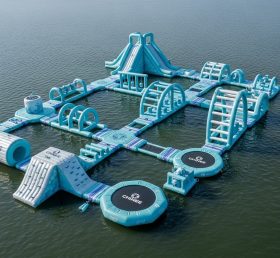 S498 Mermaid Theme Inflatable Water Park