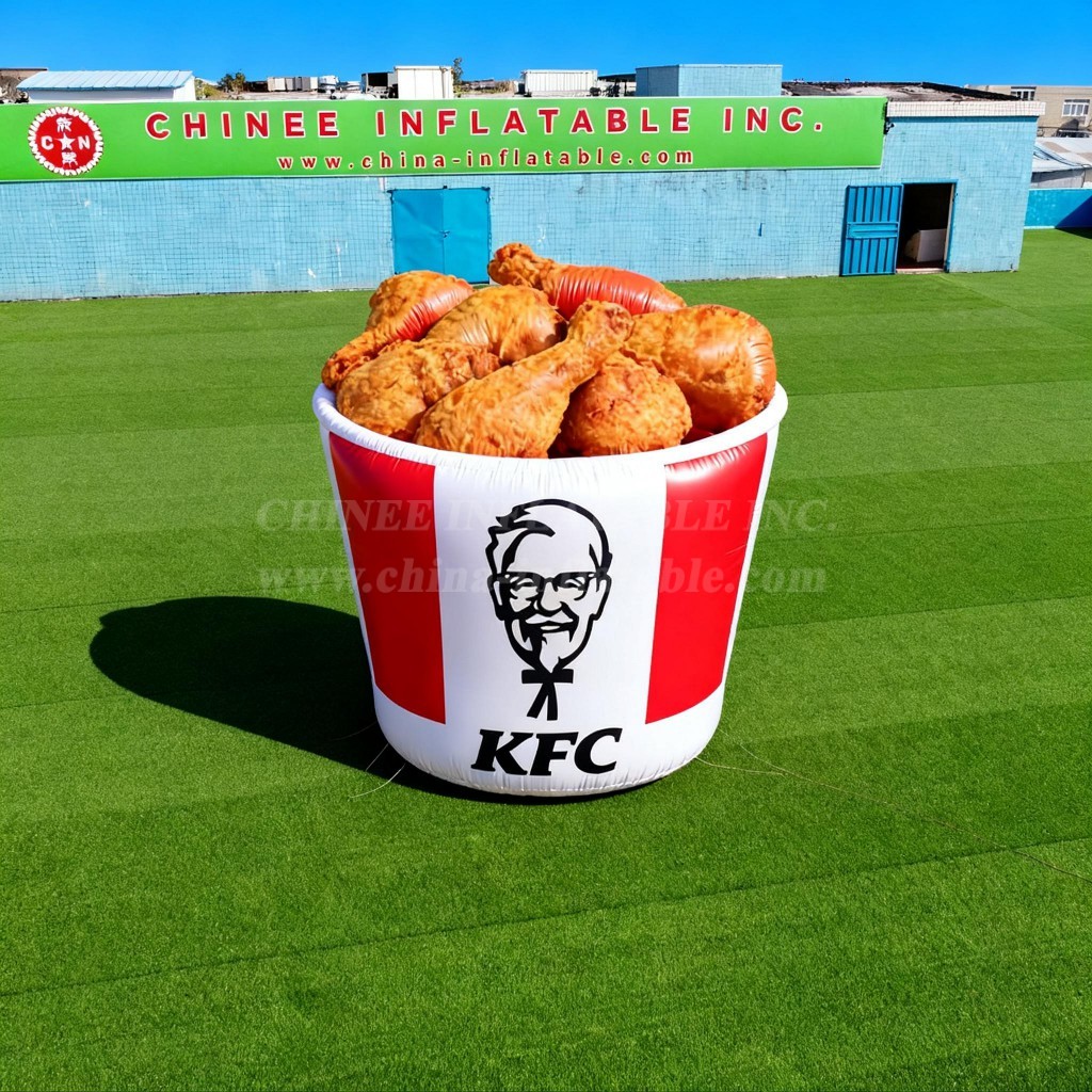 S5-071 KFC Fried Chicken Bucket Inflatable Model Product