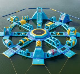 S516 Ocean Theme Inflatable Water Park