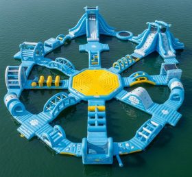 S518 Ocean Theme Inflatable Water Park