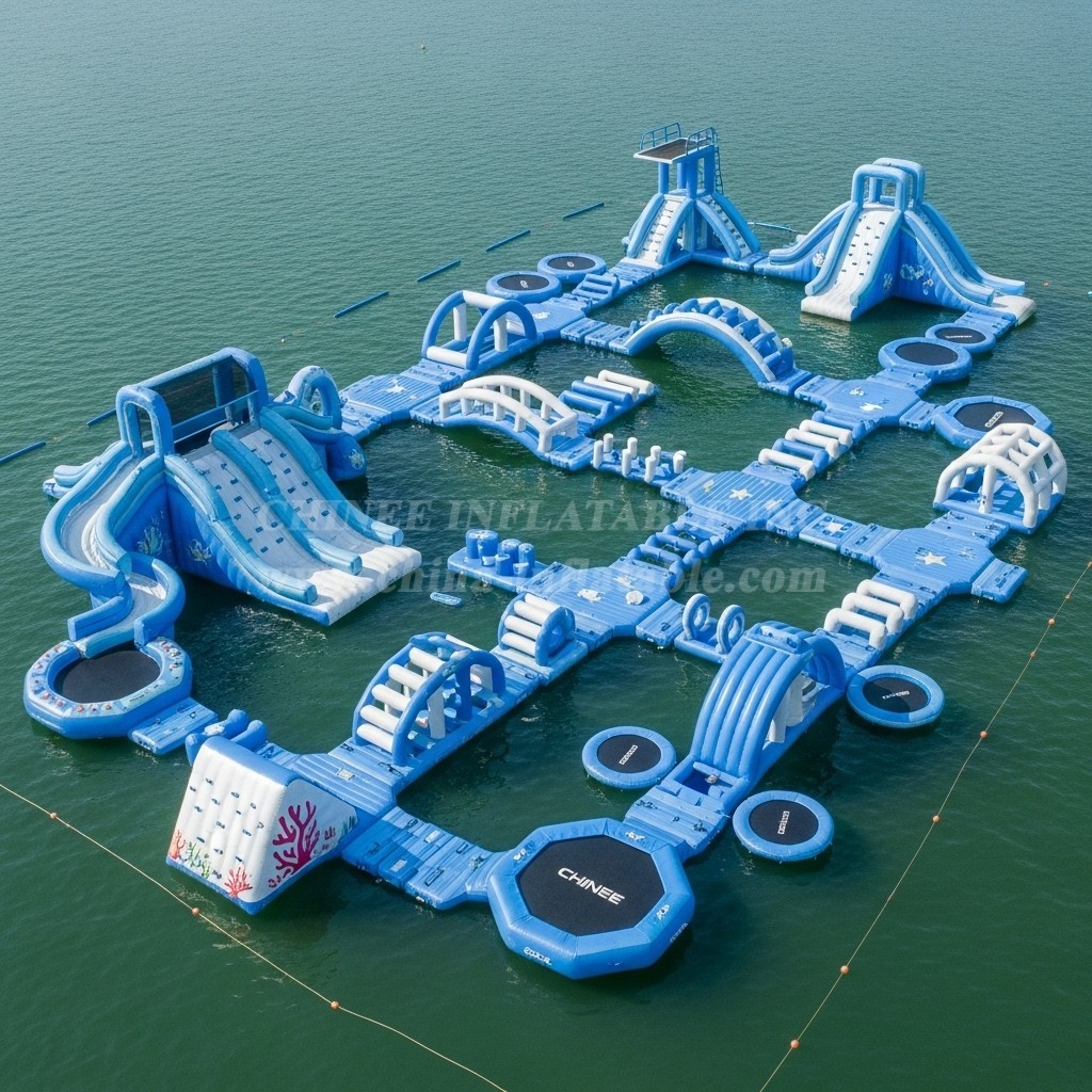 S523 Ocean Theme Inflatable Water Park