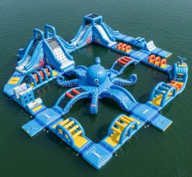S528 Octopus Theme Inflatable Water Park
