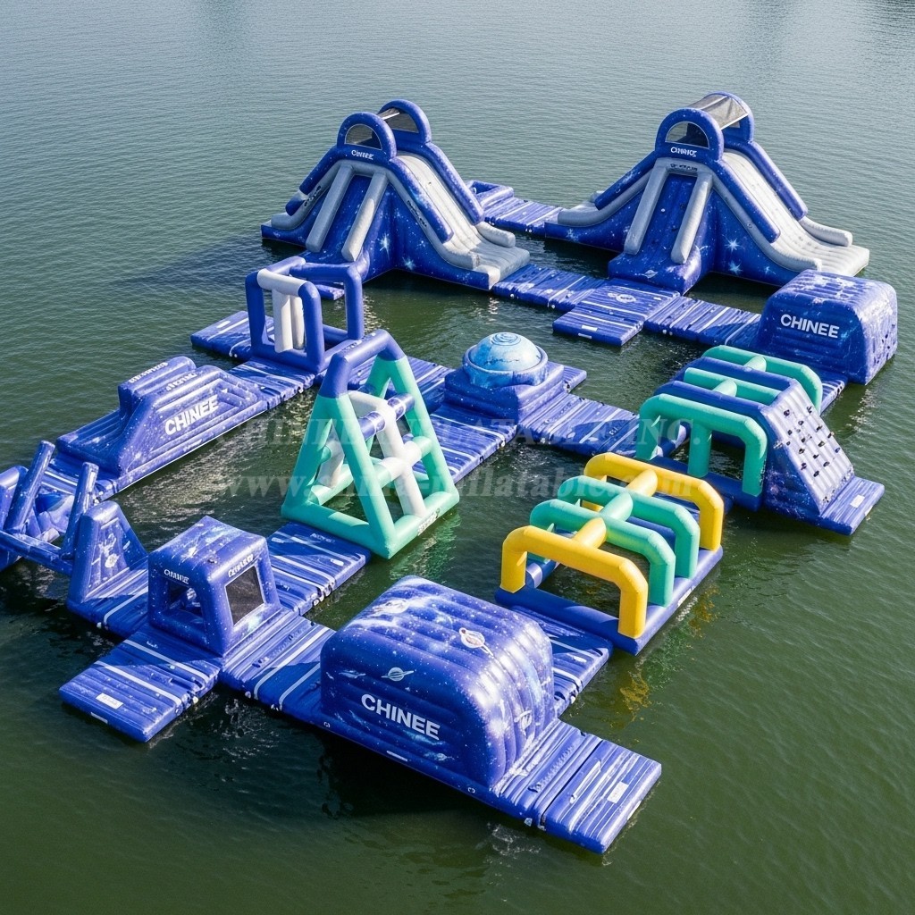 S560 Space Theme Inflatable Water Park