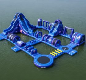 S563 Space Theme Inflatable Water Park