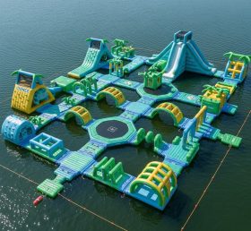 S568 Tropical Theme Inflatable Water Park