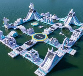 S581 Unicorn Theme Inflatable Water Park