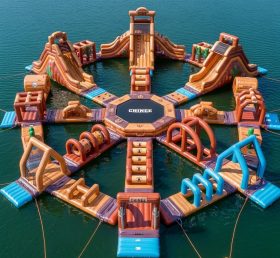 S584 Wild West Theme Inflatable Water Park