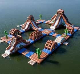 S587 Wild West Theme Inflatable Water Park