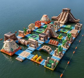 S588 Wild West Theme Inflatable Water Park