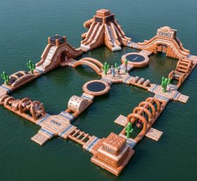 S589 Wild West Theme Inflatable Water Park