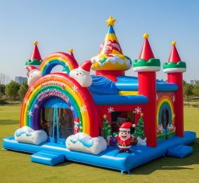 T2-8599 Christmas Theme Inflatable Castles