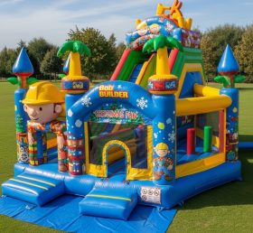 T2-8608 Bob the Builder Inflatable Combo