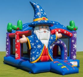 T2-8654 Wizard Theme Inflatable Bouncer