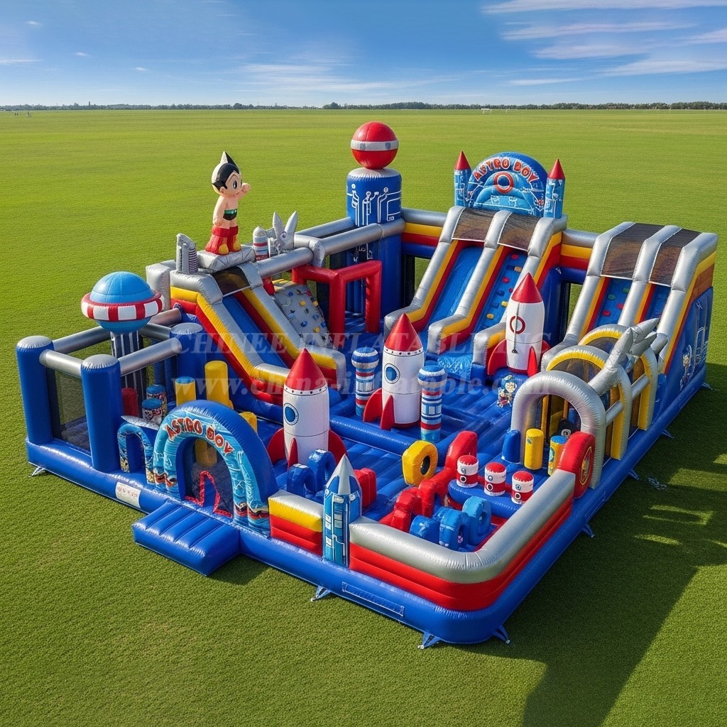 T6-6386 Astro Boy Theme Inflatable Funcity