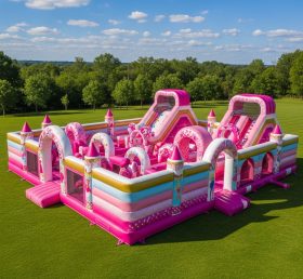 T6-6389 Barbie Theme Inflatable Funcity