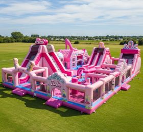 T6-6390 Barbie Theme Inflatable Funcity