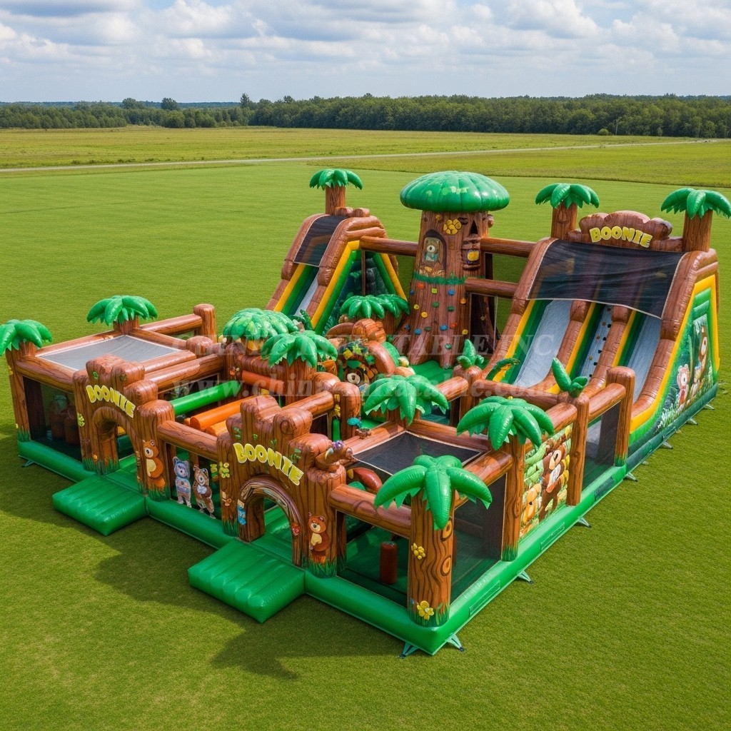 T6-6398 Boonie Bears Theme Inflatable Funcity