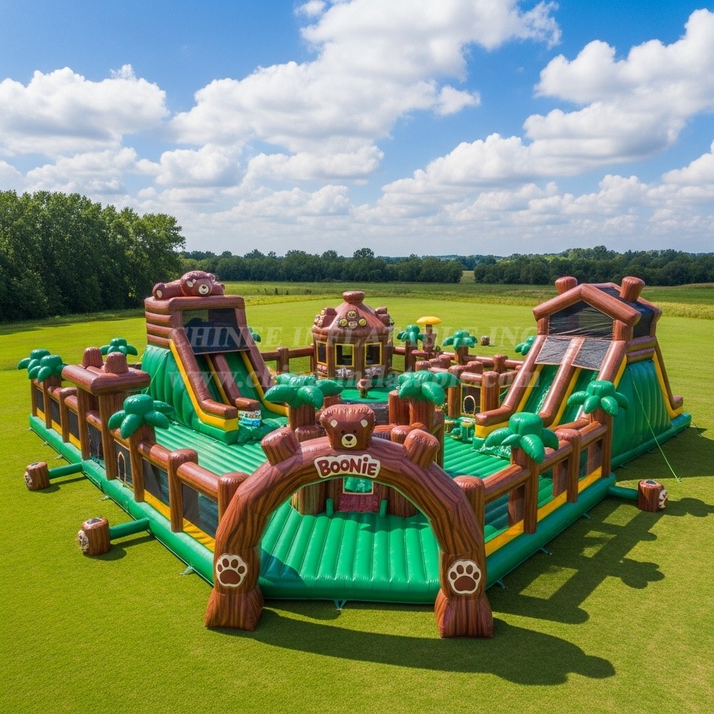 T6-6399 Boonie Bears Theme Inflatable Funcity
