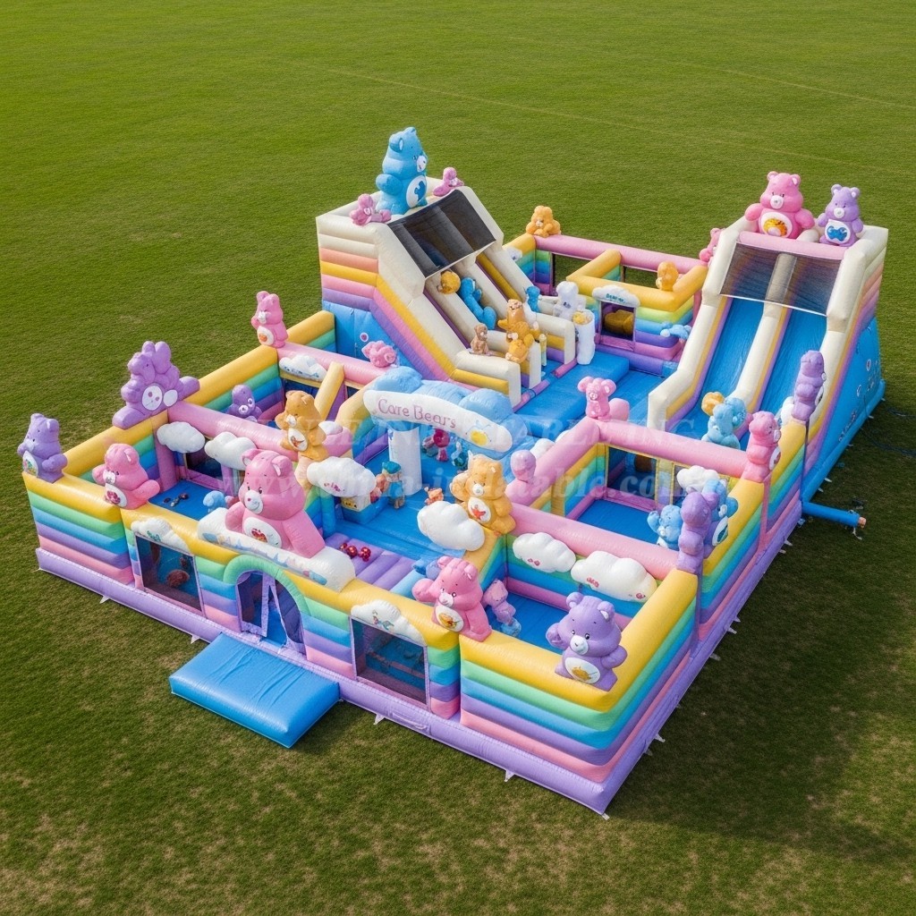 T6-6403 Care Bears Theme Inflatable Funcity