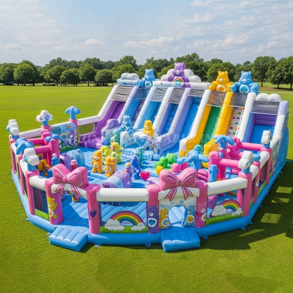 T6-6406 Care Bears Theme Inflatable Funcity