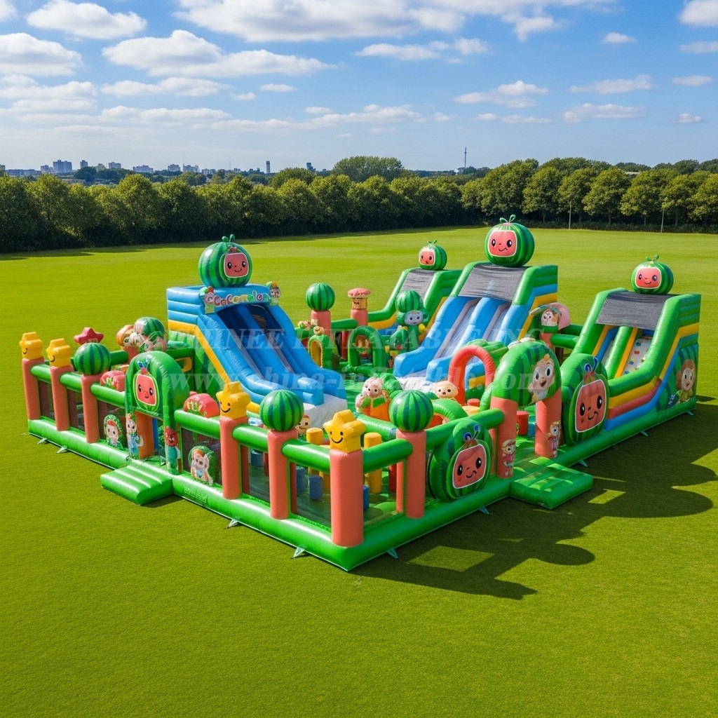 T6-6410 Cocomelon Theme Inflatable Funcity
