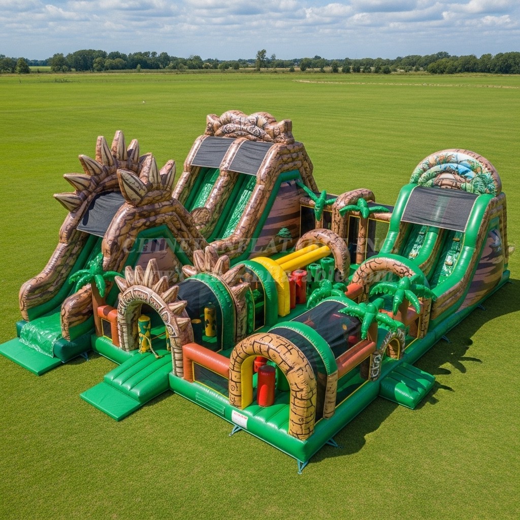 T6-6418 Dinosaur Theme Inflatable Funcity