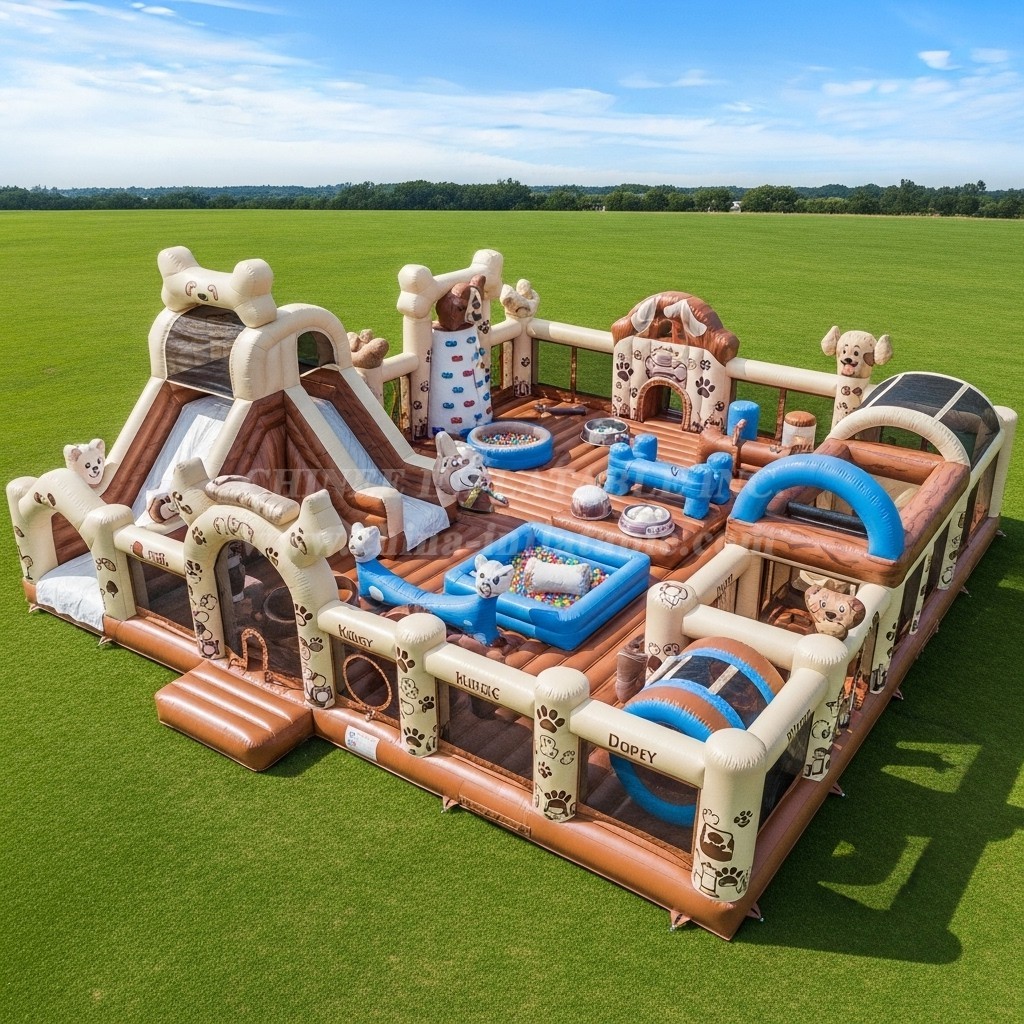 T6-6419 Dog Theme Inflatable Funcity