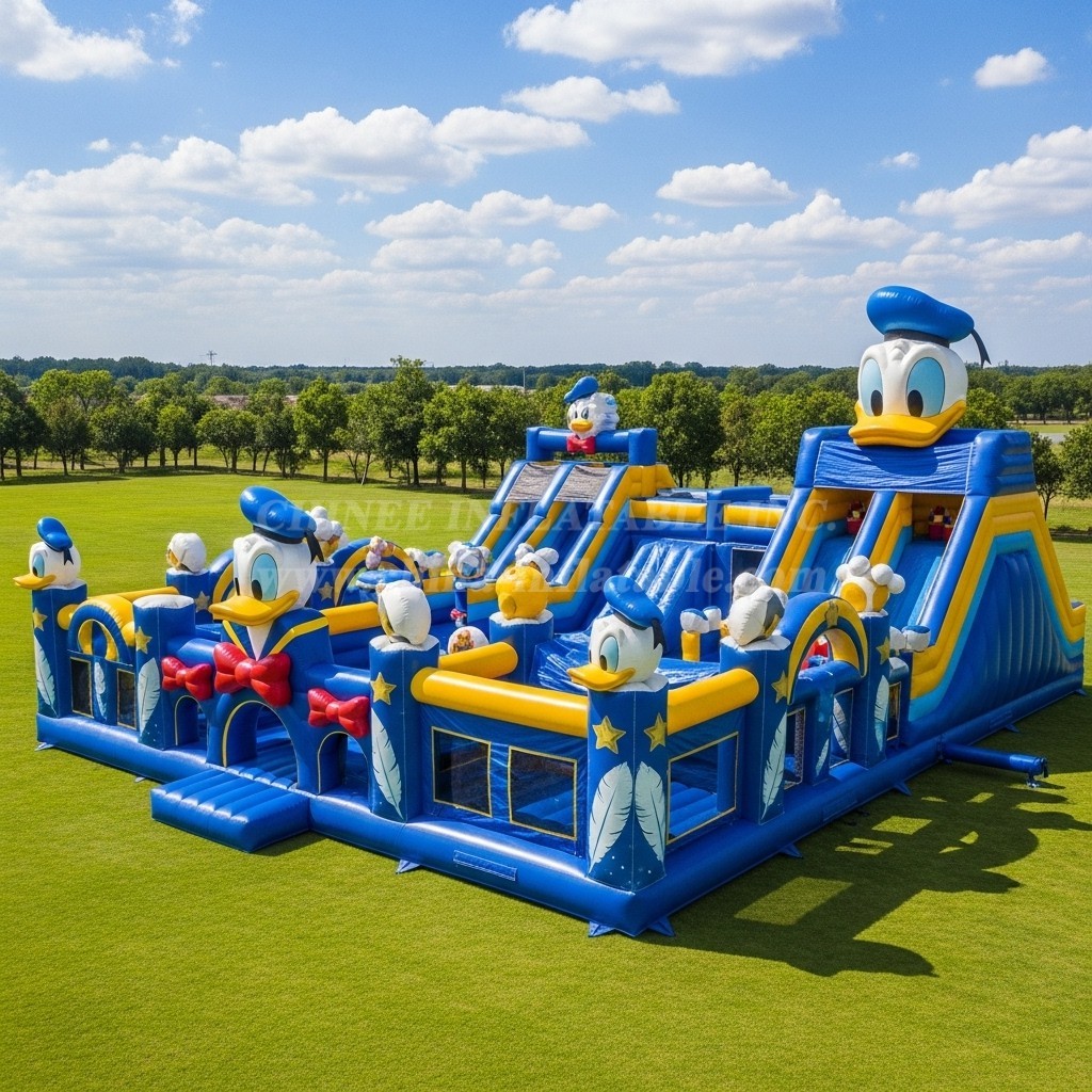 T6-6424 Donald Duck Theme Inflatable Funcity