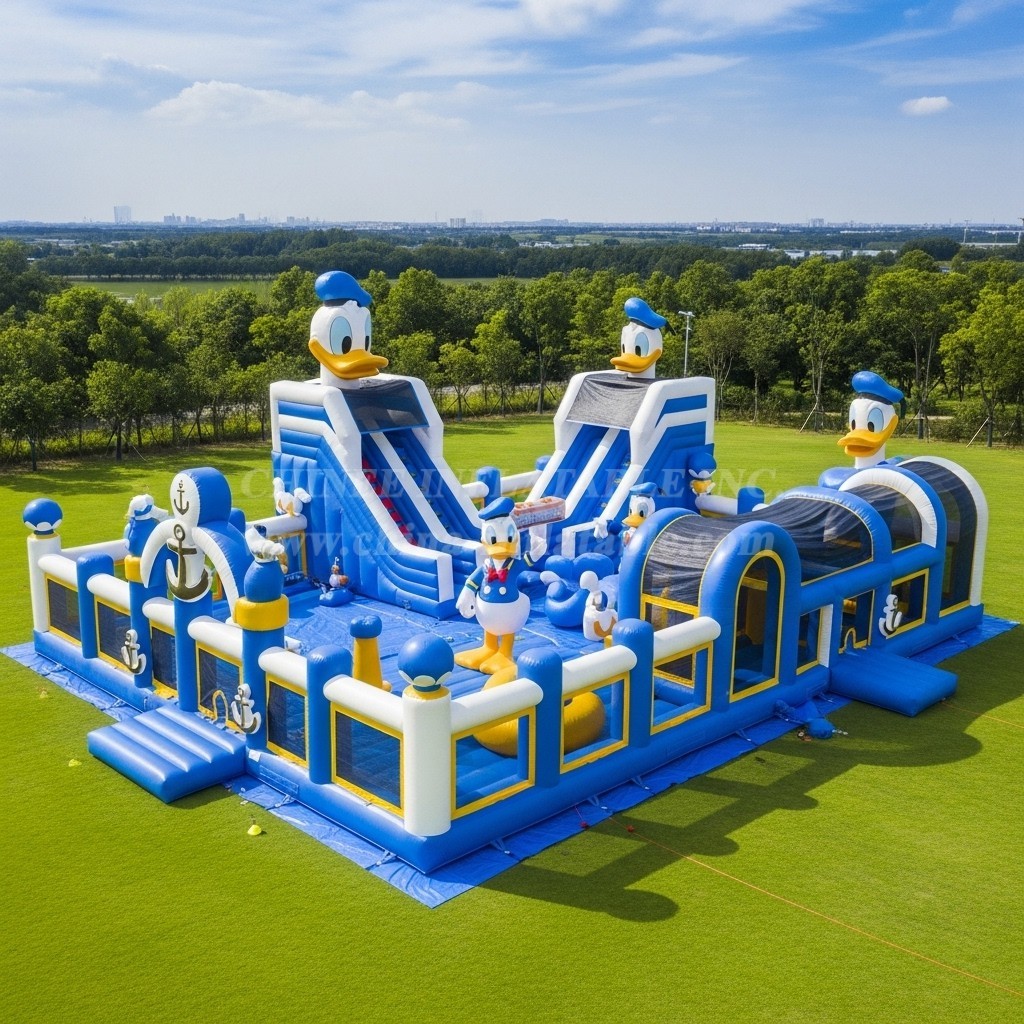 T6-6425 Donald Duck Theme Inflatable Funcity