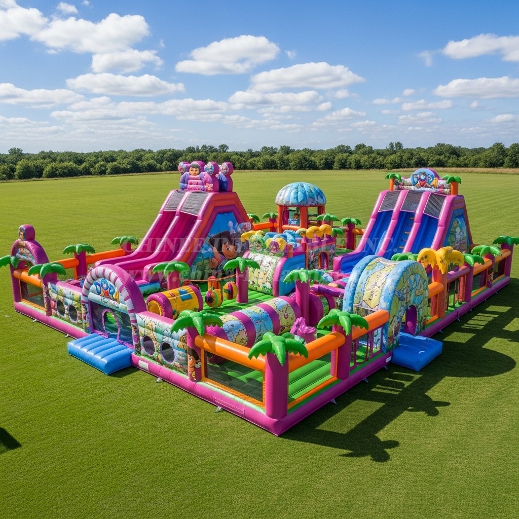 T6-6427 Dora Theme Inflatable Funcity