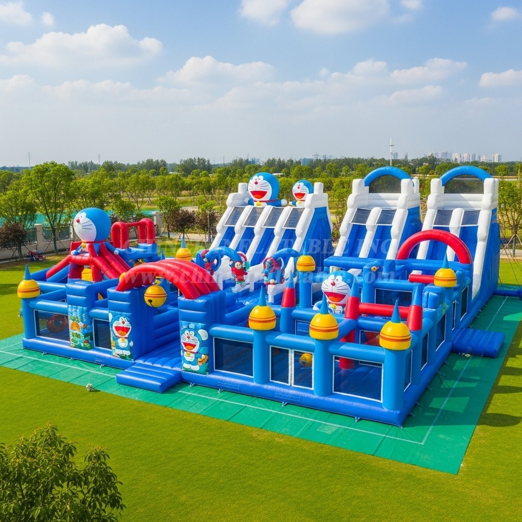 T6-6429 Doraemon Theme Inflatable Funcity