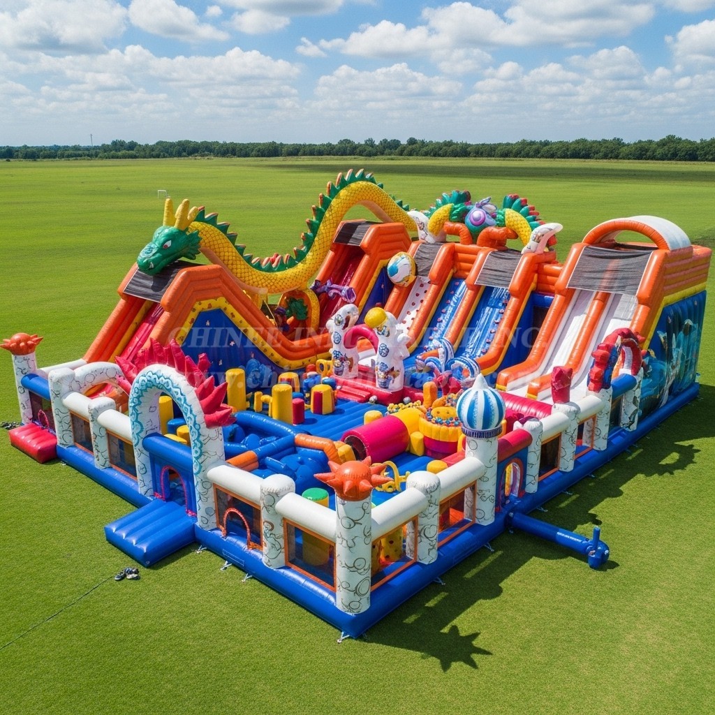 T6-6433 Dragon Ball Theme Inflatable Funcity