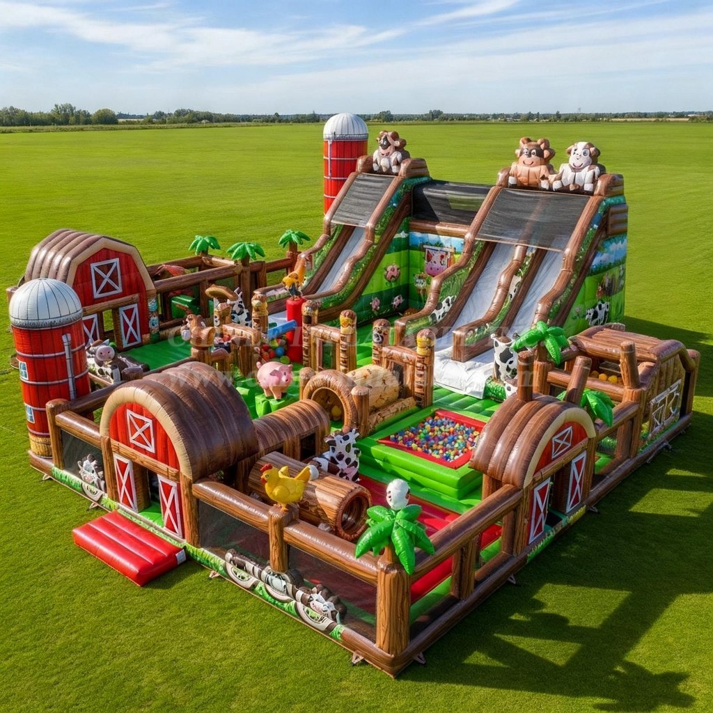T6-6434 Farm Theme Inflatable Funcity