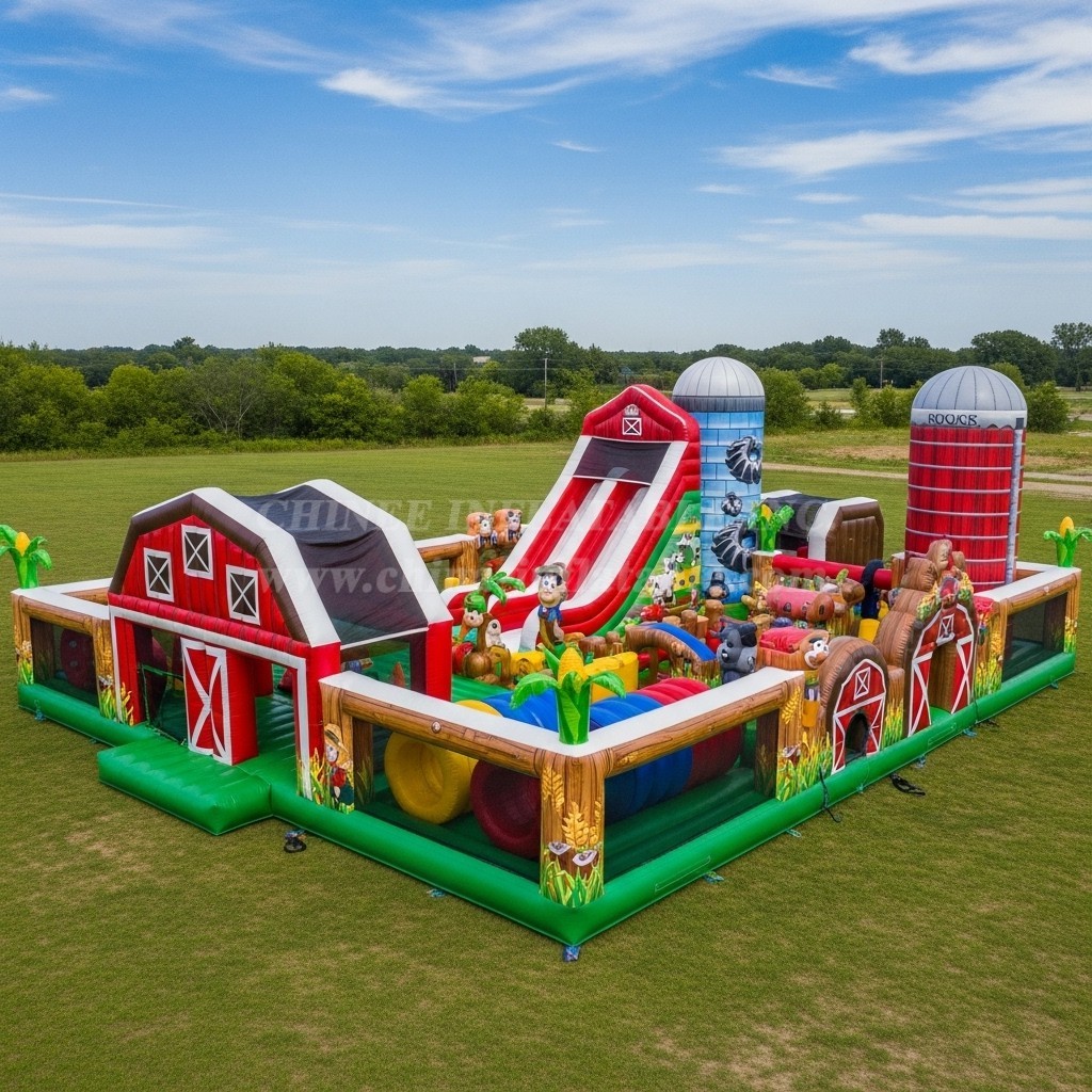 T6-6435 Farm Theme Inflatable Funcity
