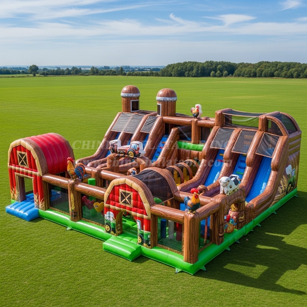 T6-6436 Farm Theme Inflatable Funcity
