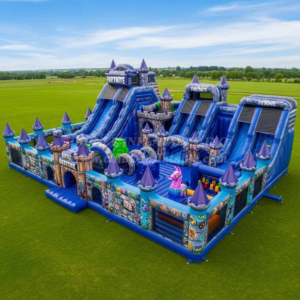 T6-6444 Fortnite Theme Inflatable Funcity