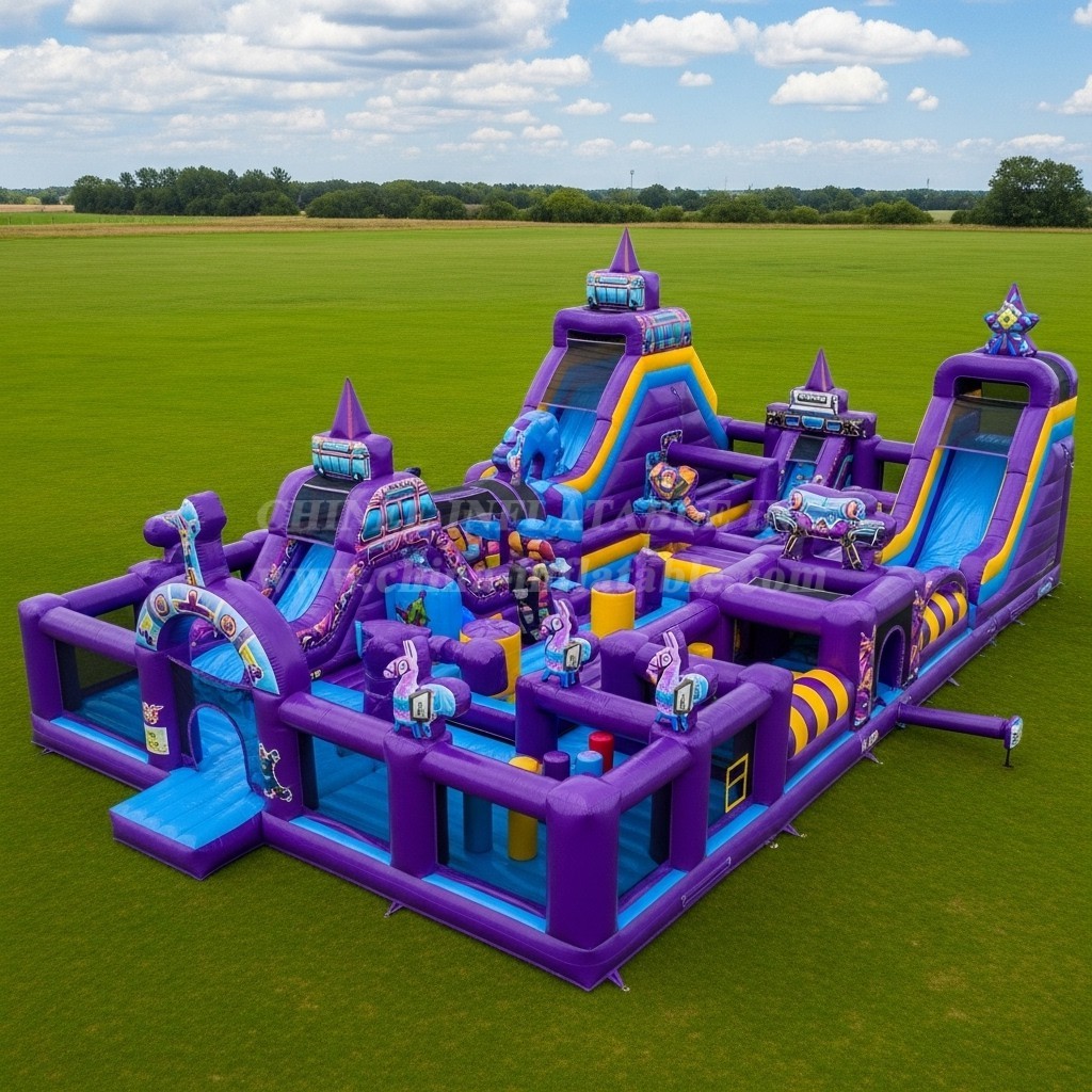 T6-6445 Fortnite Theme Inflatable Funcity