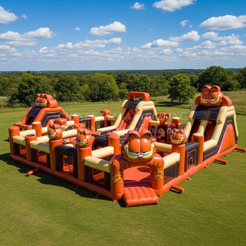 T6-6449 Garfield Theme Inflatable Funcity