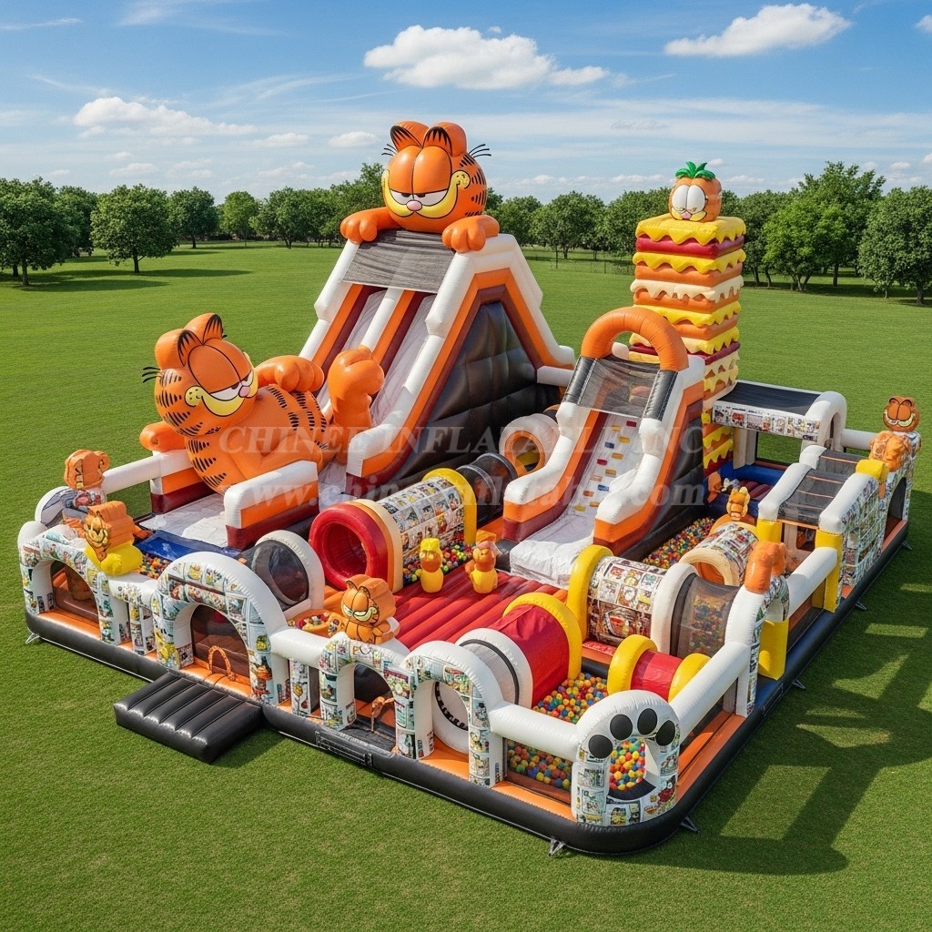 T6-6450 Garfield Theme Inflatable Funcity