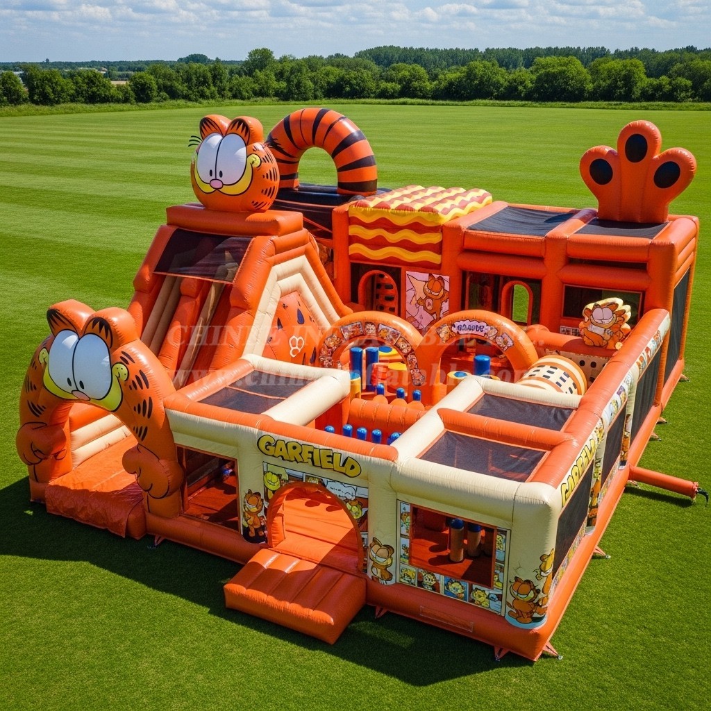 T6-6454 Garfield Theme Inflatable Funcity