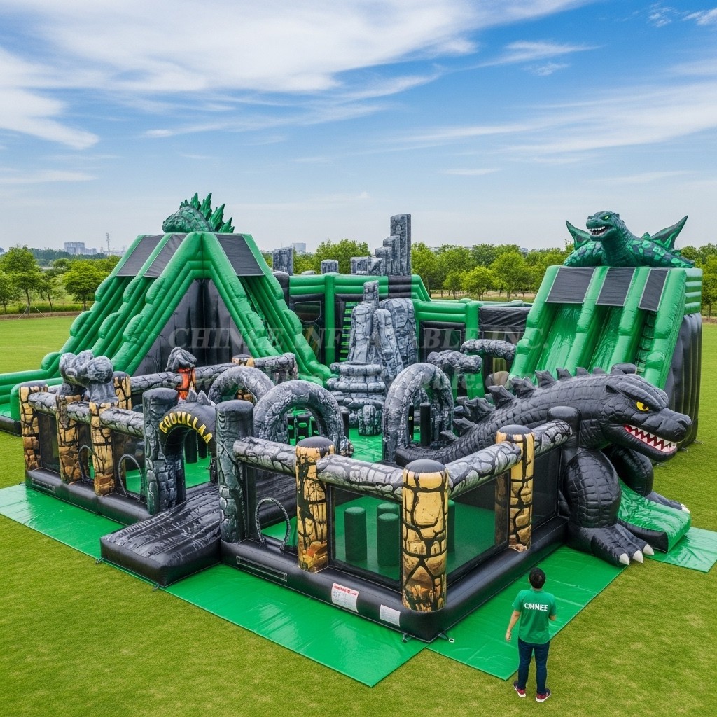 T6-6459 Godzilla Theme Inflatable Funcity