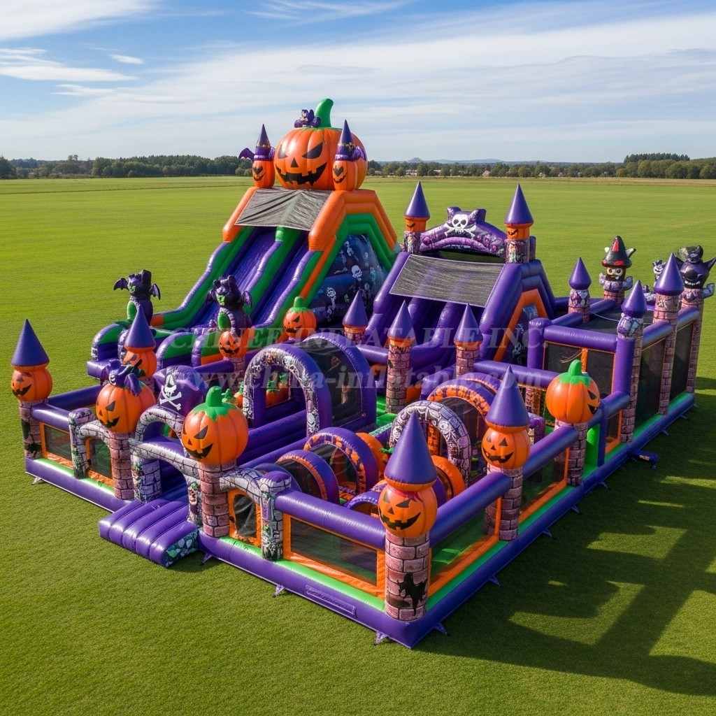 T6-6475 Halloween Theme Inflatable Funcity