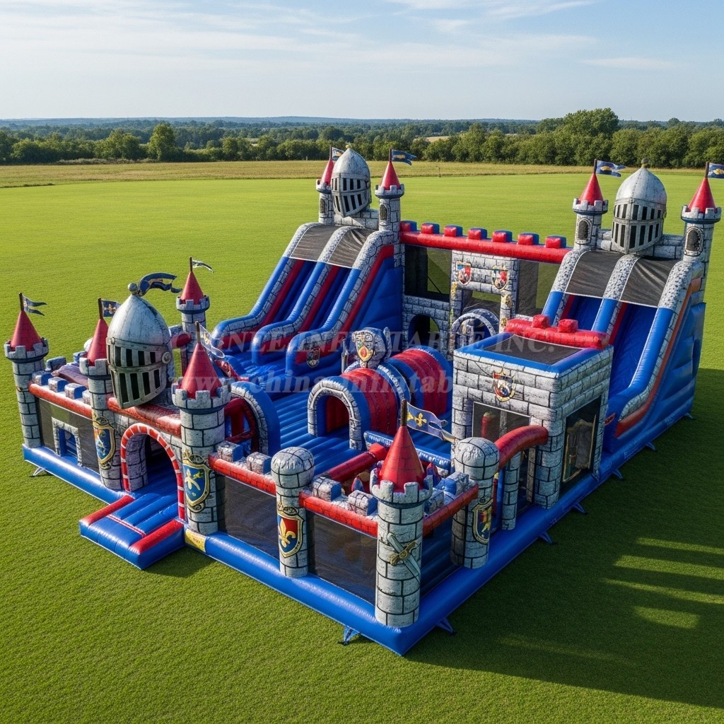 T6-6485 Knight Theme Inflatable Funcity