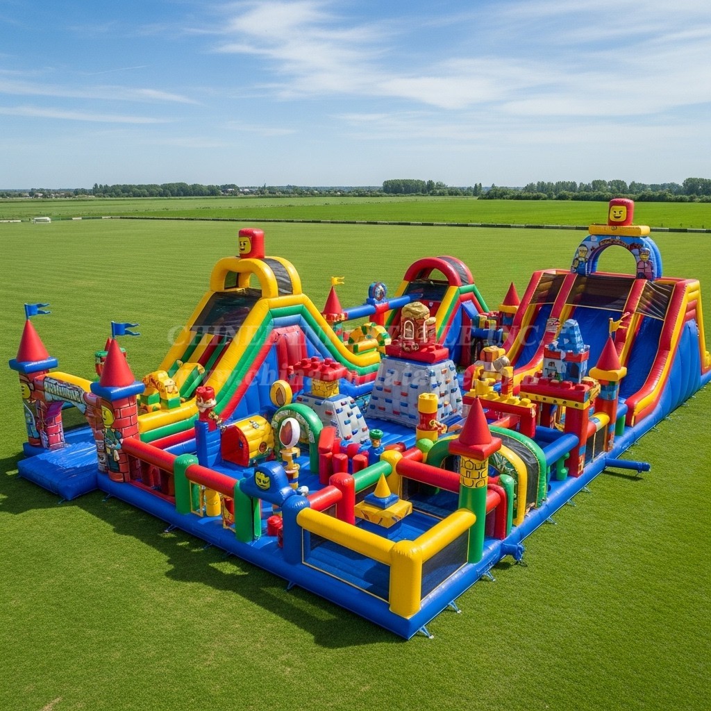T6-6486 Lego Theme Inflatable Funcity